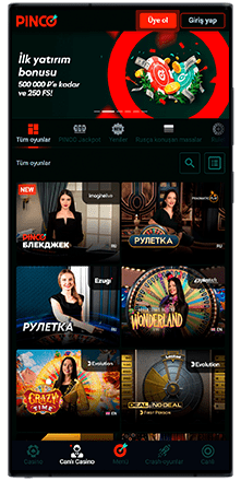 pinco canli casino